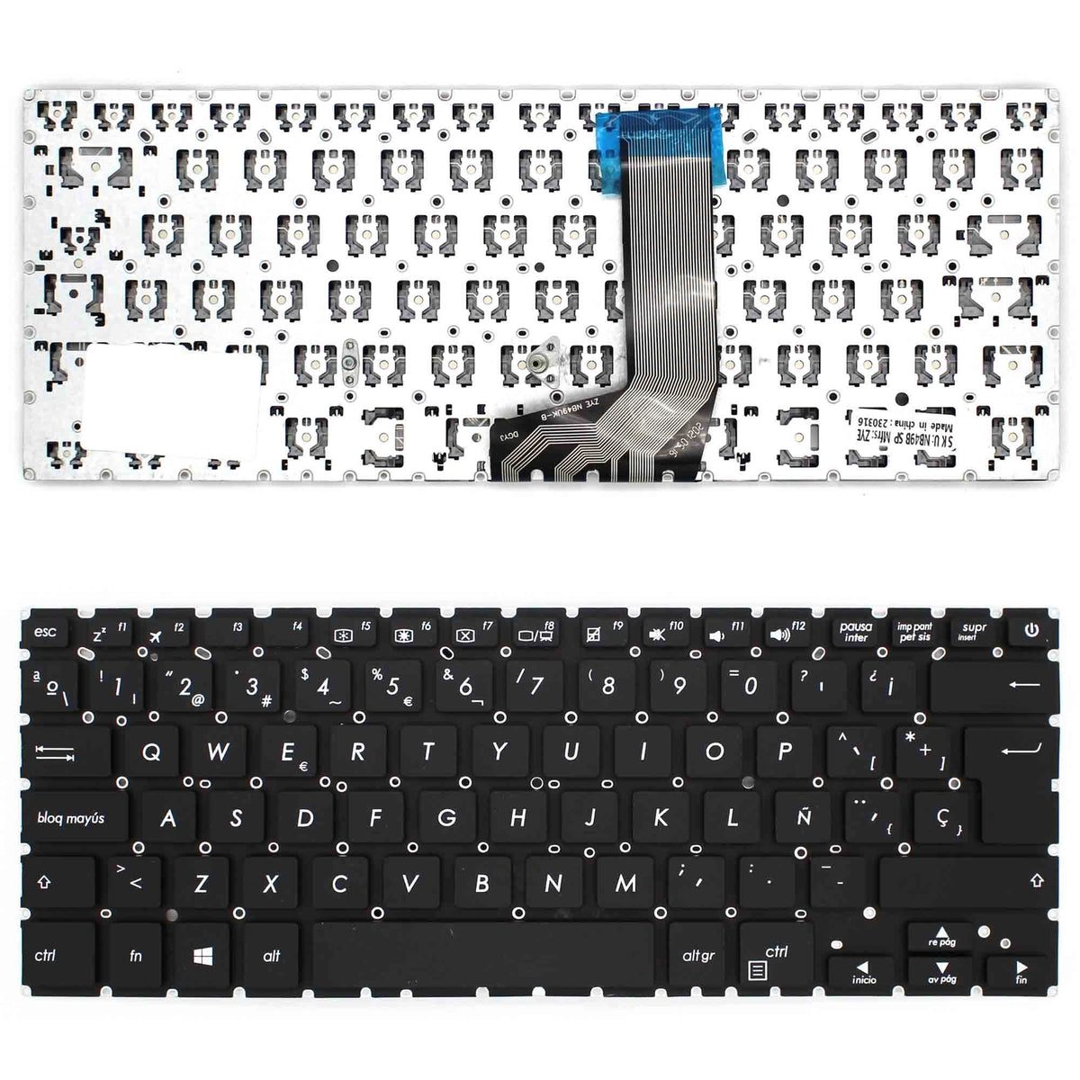 Teclado Para Portátil Asus Vivobook S410U S410Uq S410Un S410V S410Vn