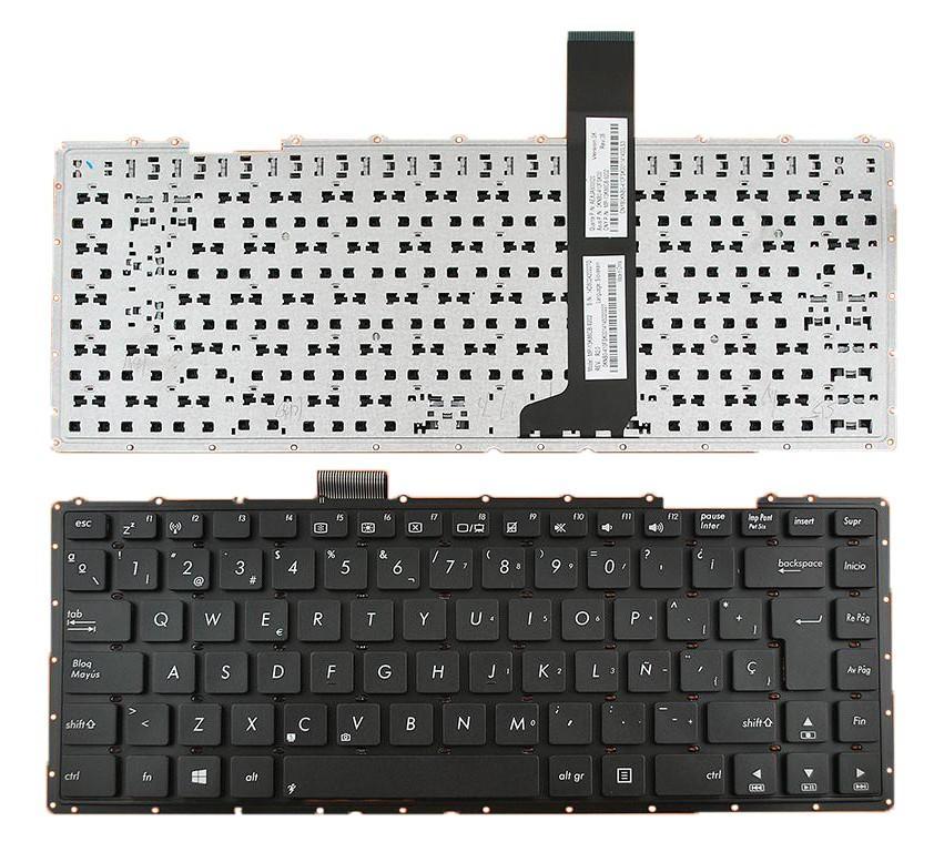 Teclado Para Portátil Asus X450 X450C X450Ca X450Cc X450Cp X450Vc X450Vp