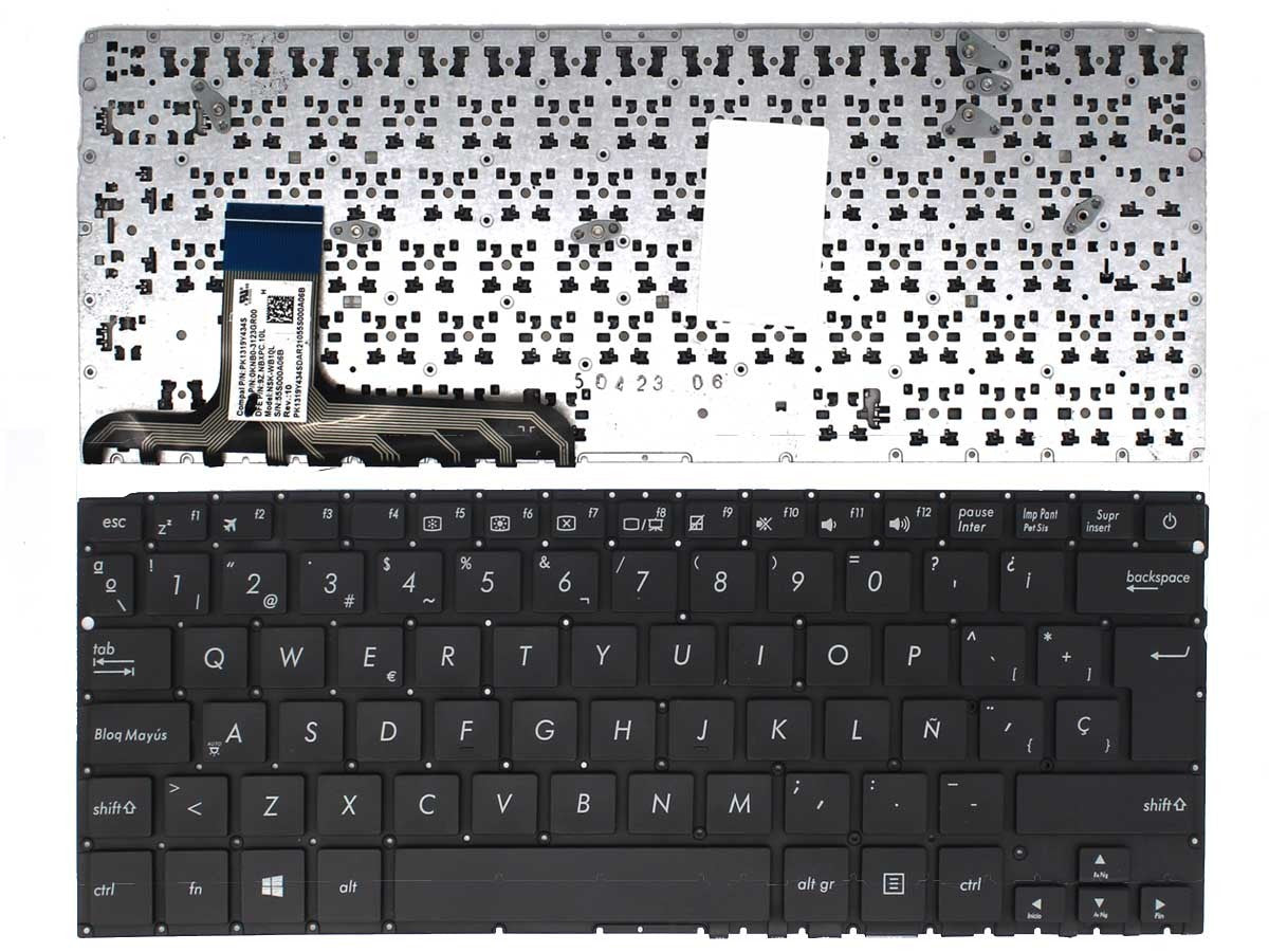 Teclado Para Portátil Asus Zenbook Ux305 Ux305La Ux305Ua Ux305L Ux305U Castellano