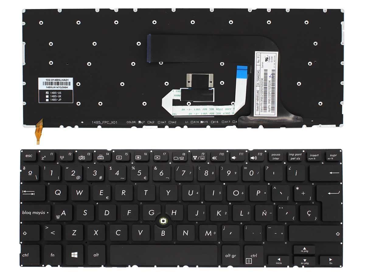 Teclado Para Portátil Asuspro Advanced Bu201