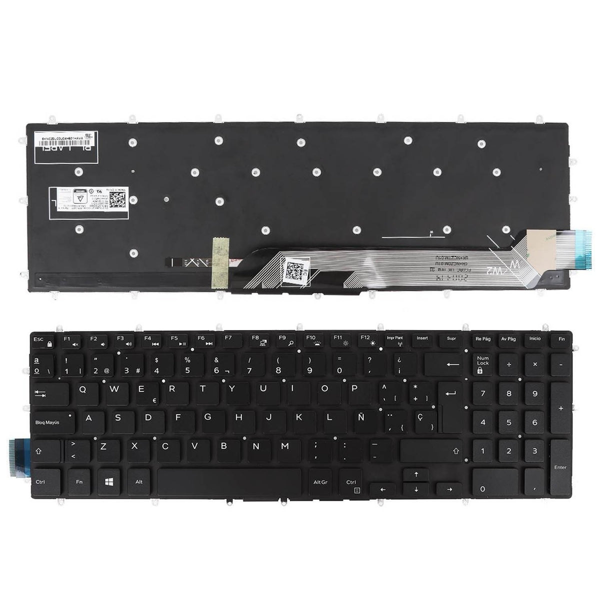 Teclado Para Portátil Gaming Dell Inspiron 15-7566 Pk131Q02B25 Okn4-0H4E213