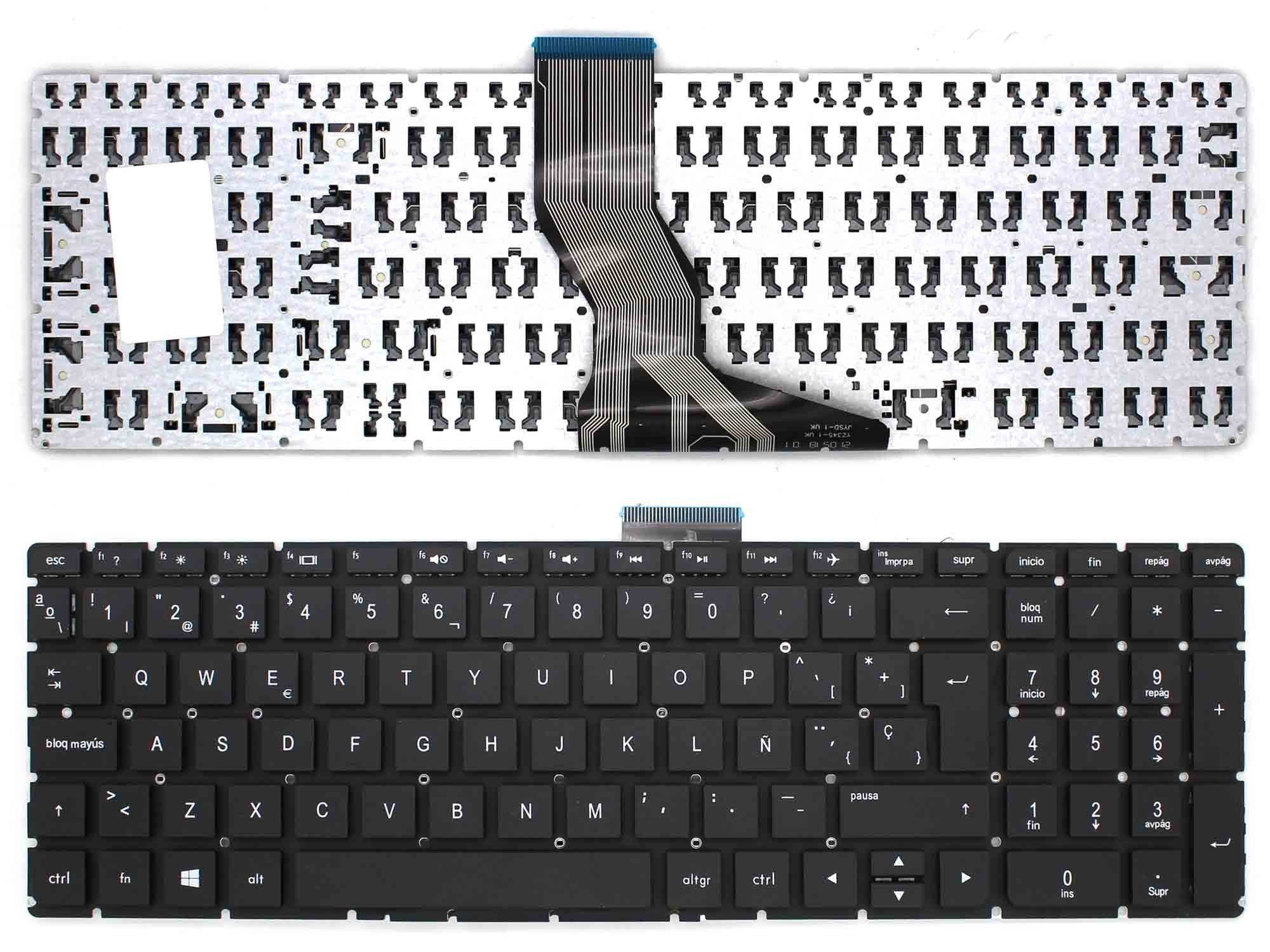 Teclado Para Portátil Hp 15Q-Bd 17G-Br 250 G6 255 G6 (Intro Grande)