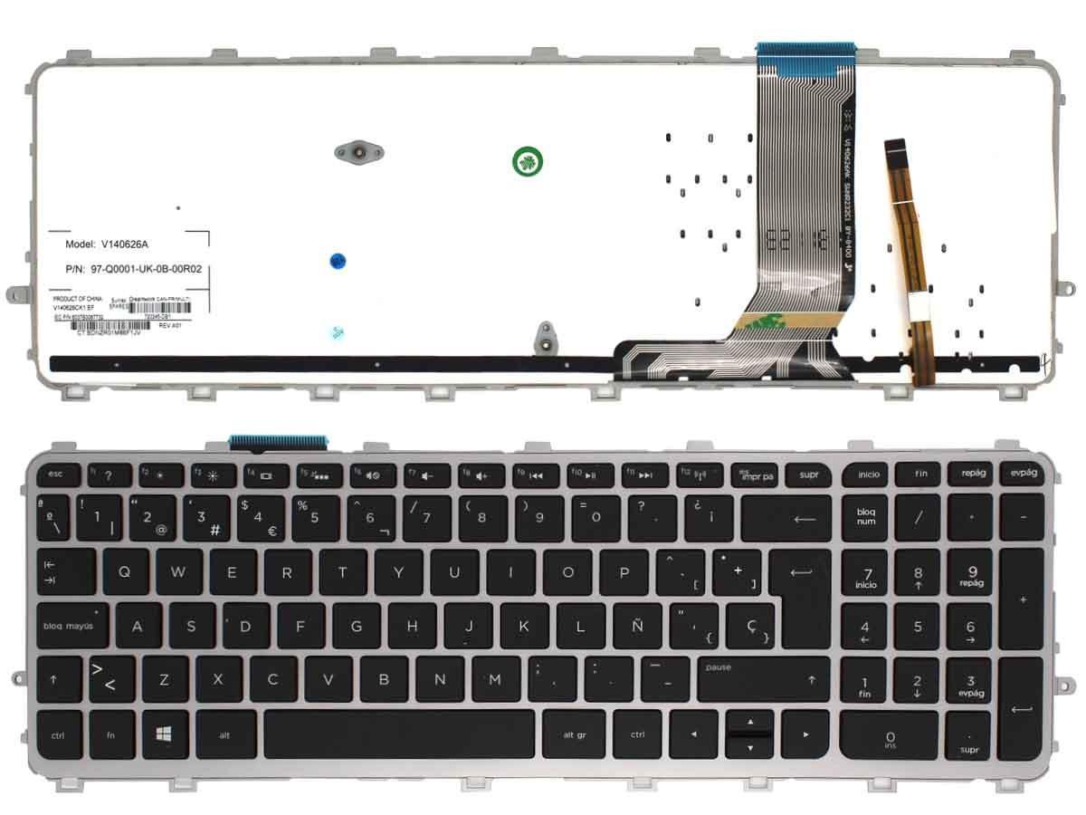 Teclado Para Portátil Hp Envy 15-J Series V140626A