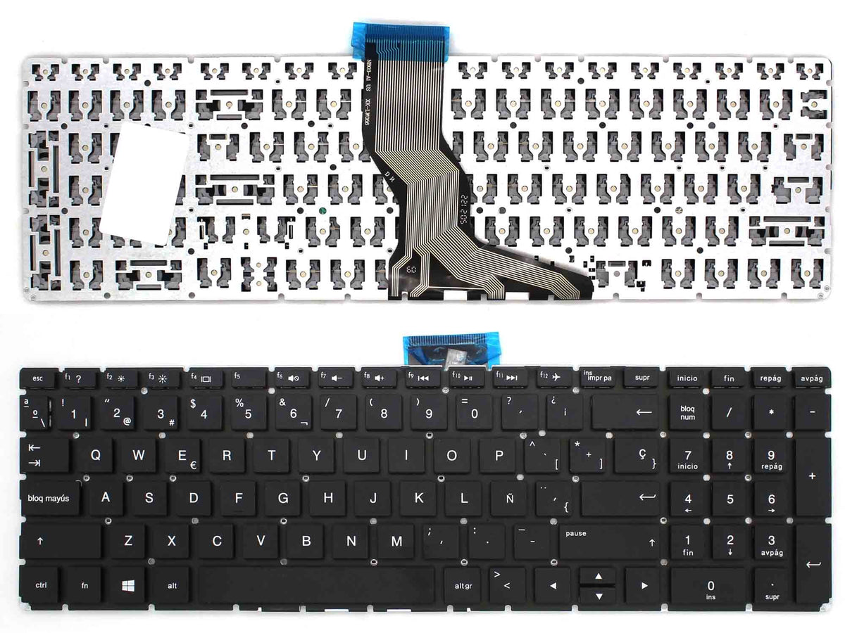 Teclado Para Portátil Hp 250 G6 255 G6 Omen 17-W00 17-W100 17-W200 (Intro Pequeño)