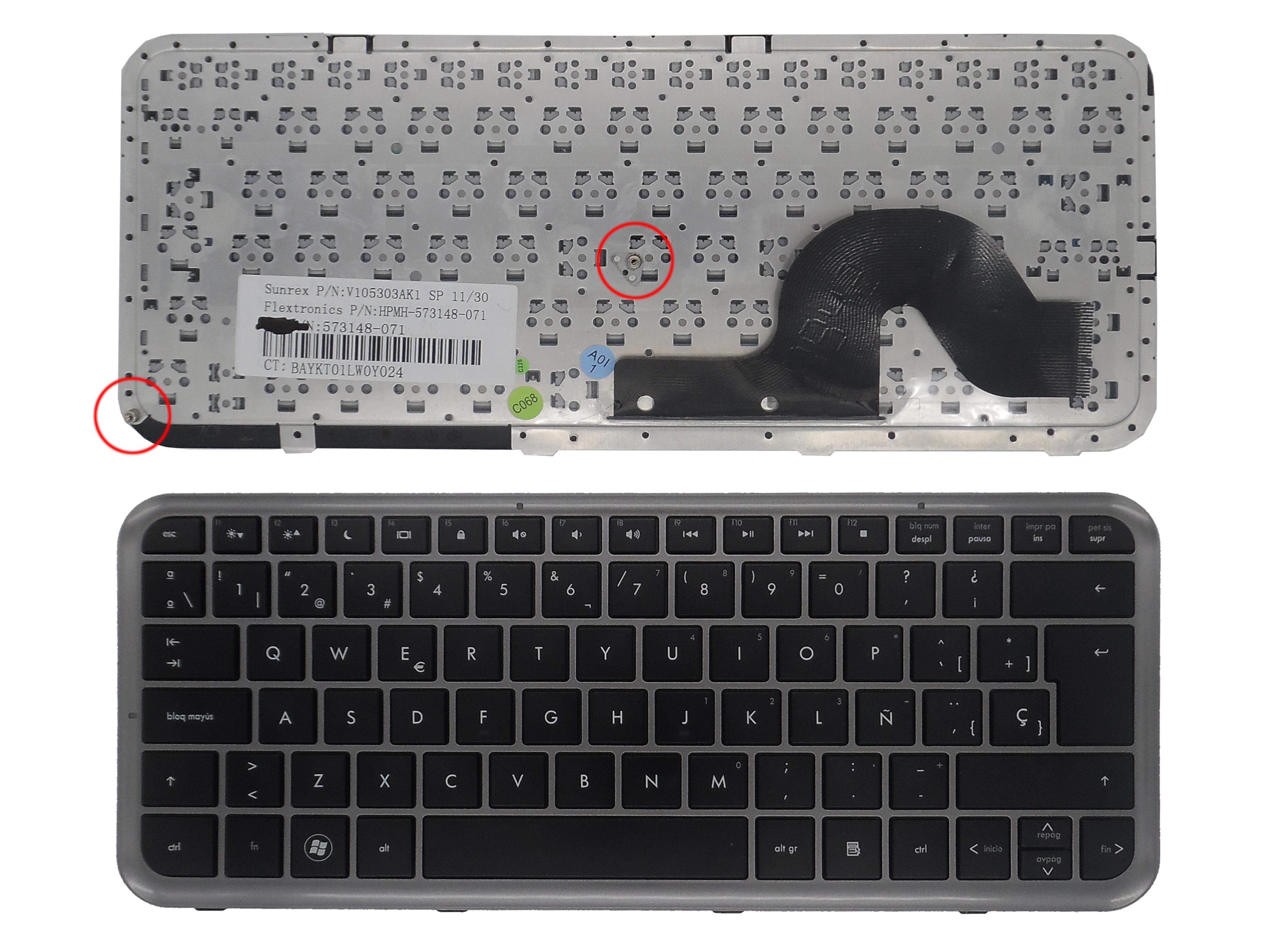 Teclado Para Portátil Hp Pavilion Dm3-1000 Dm3-2000