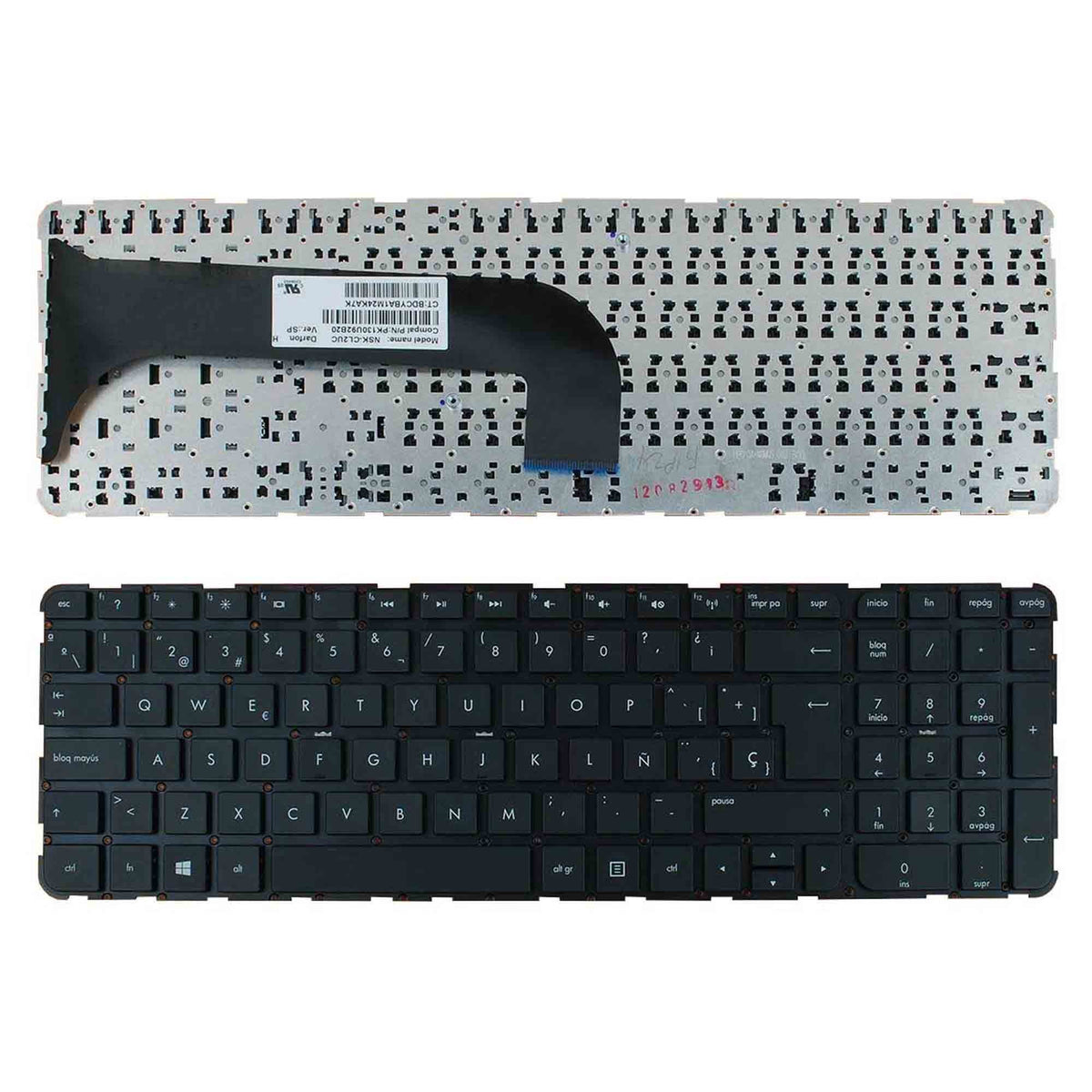 Teclado Para Portátil Hp Pavilion M6-1000 Pk130U92B15 9Z.N8Muc.20E