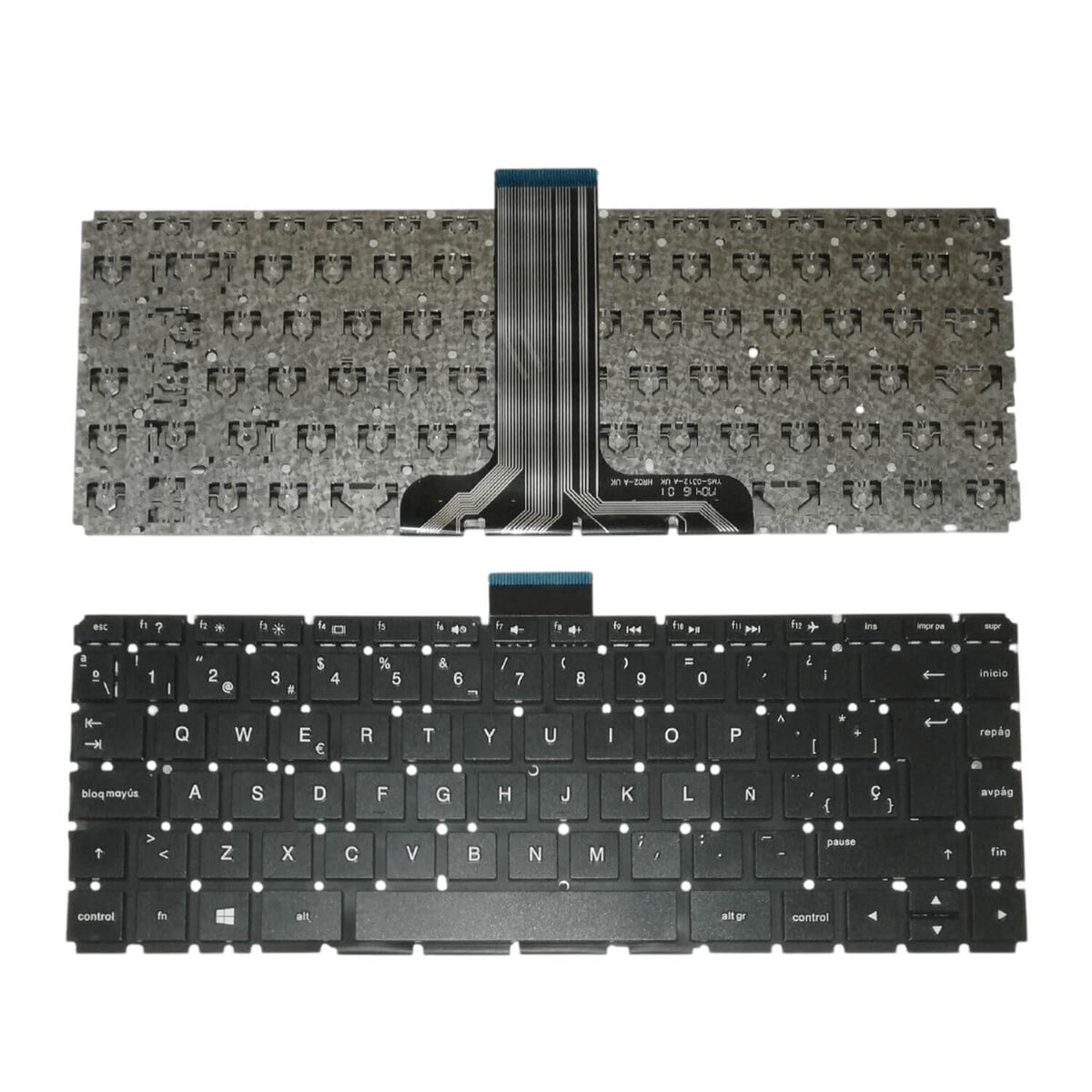 Teclado Para Portátil Hp Pavilion X360 13-S151Nm 13-S153Nw 13-S154Sa Yms-0312-A Negro