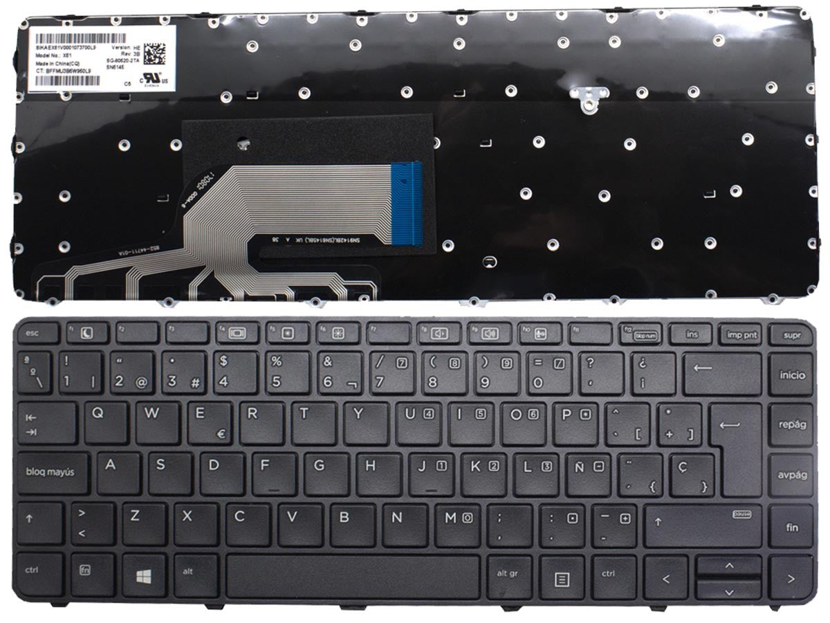 Teclado Para Portátil Hp Probook 430 G3 430 G4 640 G2 822338-001