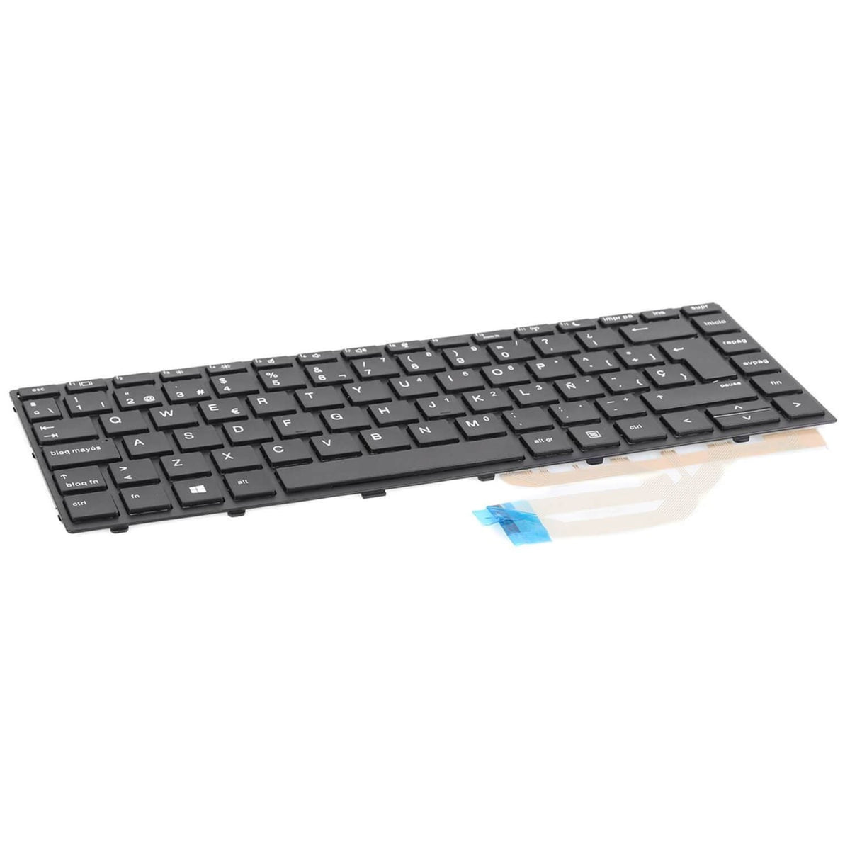 Teclado Para Portátil Hp Probook 430 G5 440 G5 445 G5 Negro Con Marco