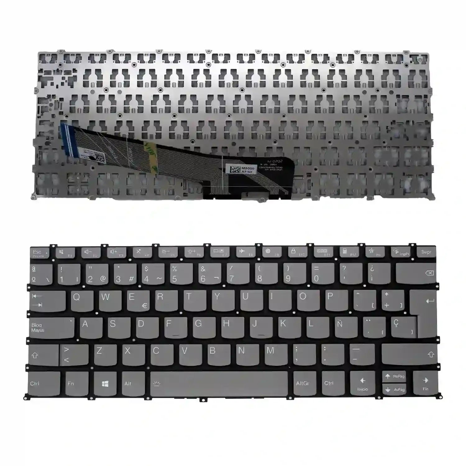Teclado Retroiluminado Para Portátil Lenovo Flex 5-14Iil05 5-14Itl05 5-14Alc05 5-14Are05