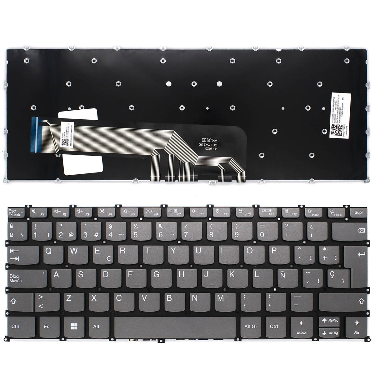 Teclado Para Portátil Lenovo Flex 5-14Iil05 5-14Itl05 5-14Alc05 5-14Are05