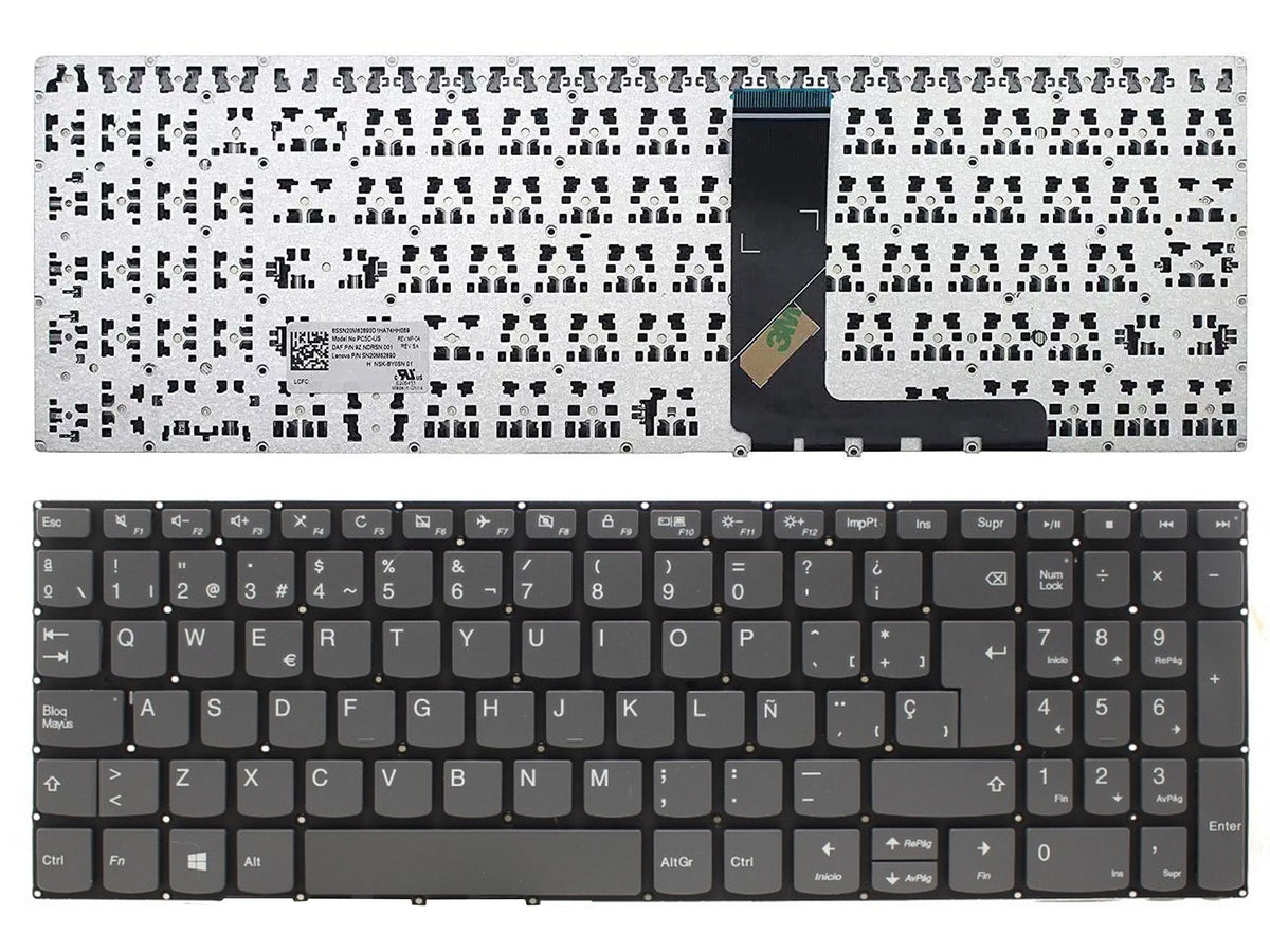 Teclado Para Portátil Lenovo Ideapad 330S-15Arr 330S-15Ast 330S-15Isk 330S-15Ikb