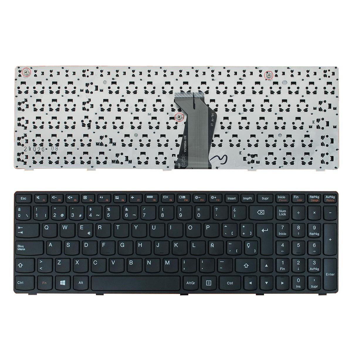 Teclado Para Portátil Lenovo Ideapad Z560 Z560A Z565A G570 Negro