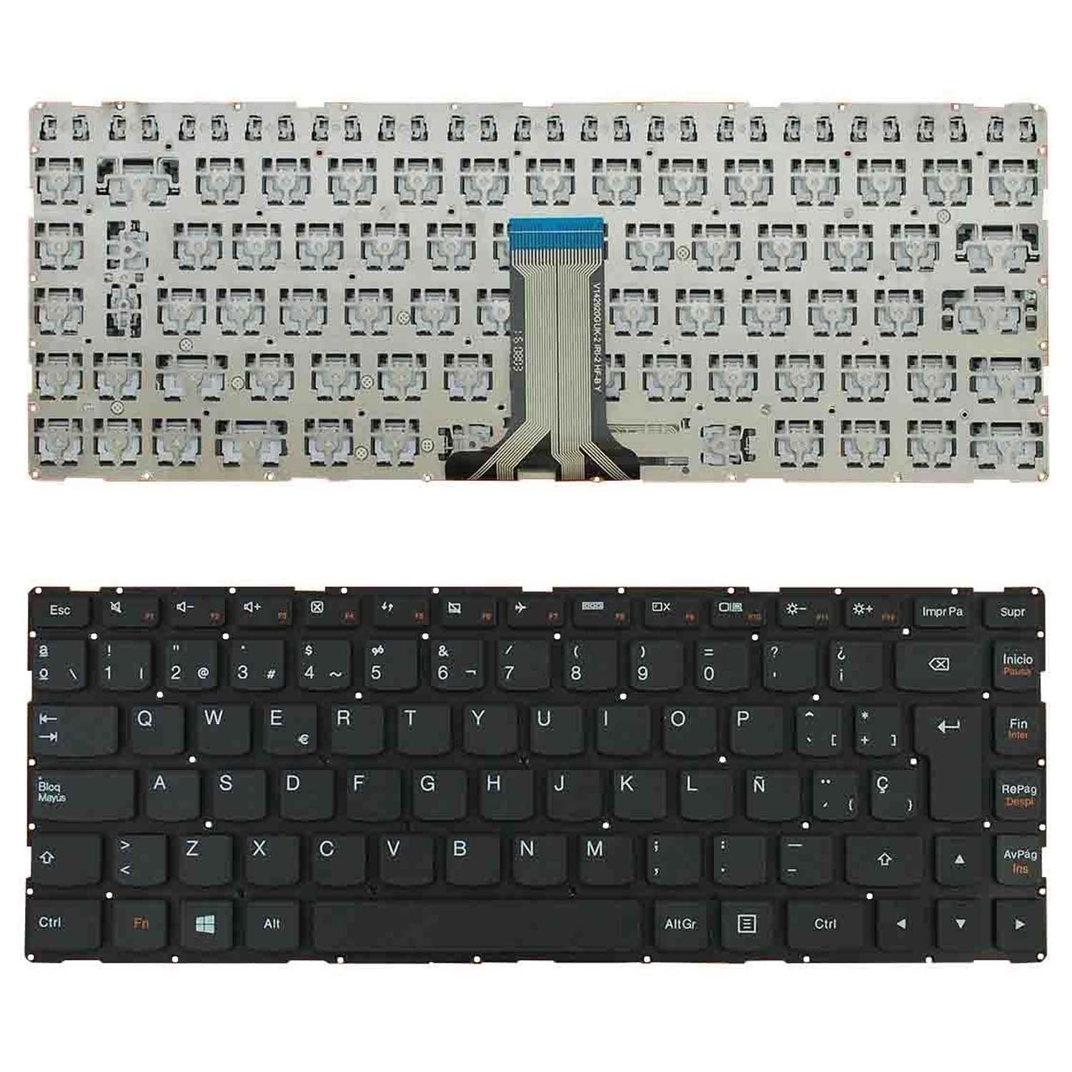 Teclado Para Portátil Lenovo S41-35 S41-70 S41-75 U41-70 Negro Sin Marco