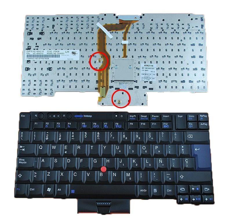 Teclado Para Portátil Lenovo Thinkpad T400S T410 T410I T410S T420 X220