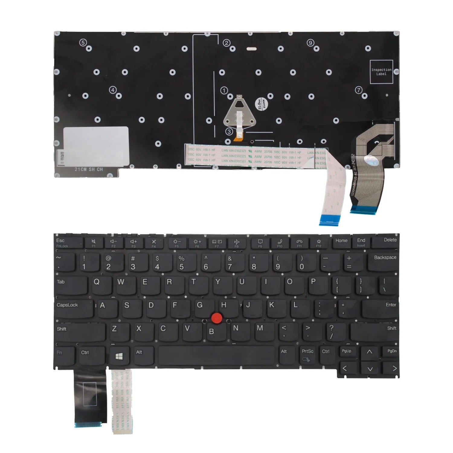 Teclado Para Portátil Lenovo Thinkpad X13 Gen2 X13 Gen 3