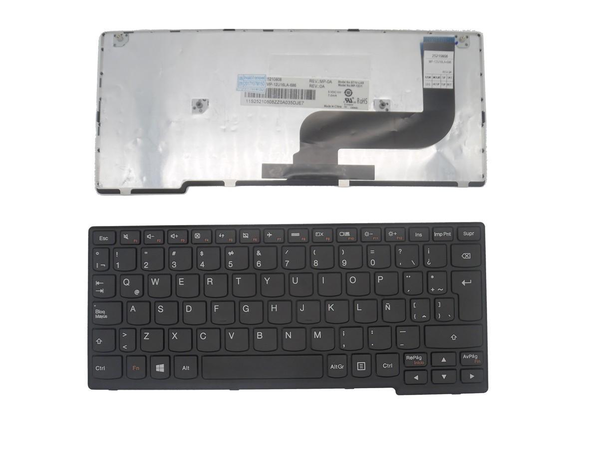 Teclado Para Portátil Lenovo Yoga 11S Mp-11G26E0-6862 Mp-0A 25210838