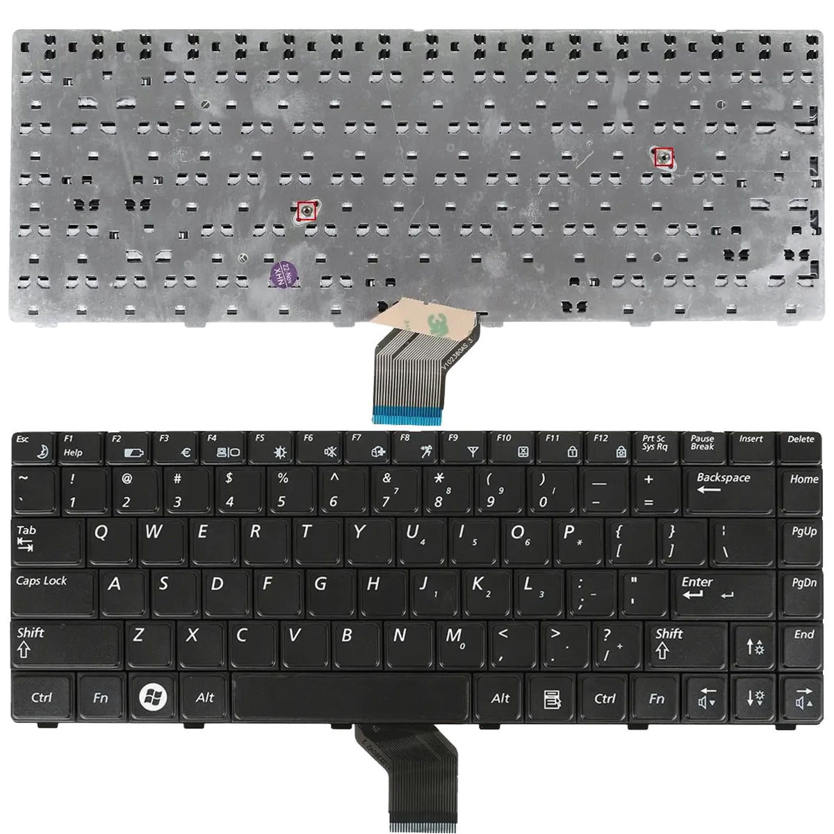 Teclado Para Portátil Samsung Np-R522 R515 R520 Ba59-02487J Ba59-02487A V102360Hs1