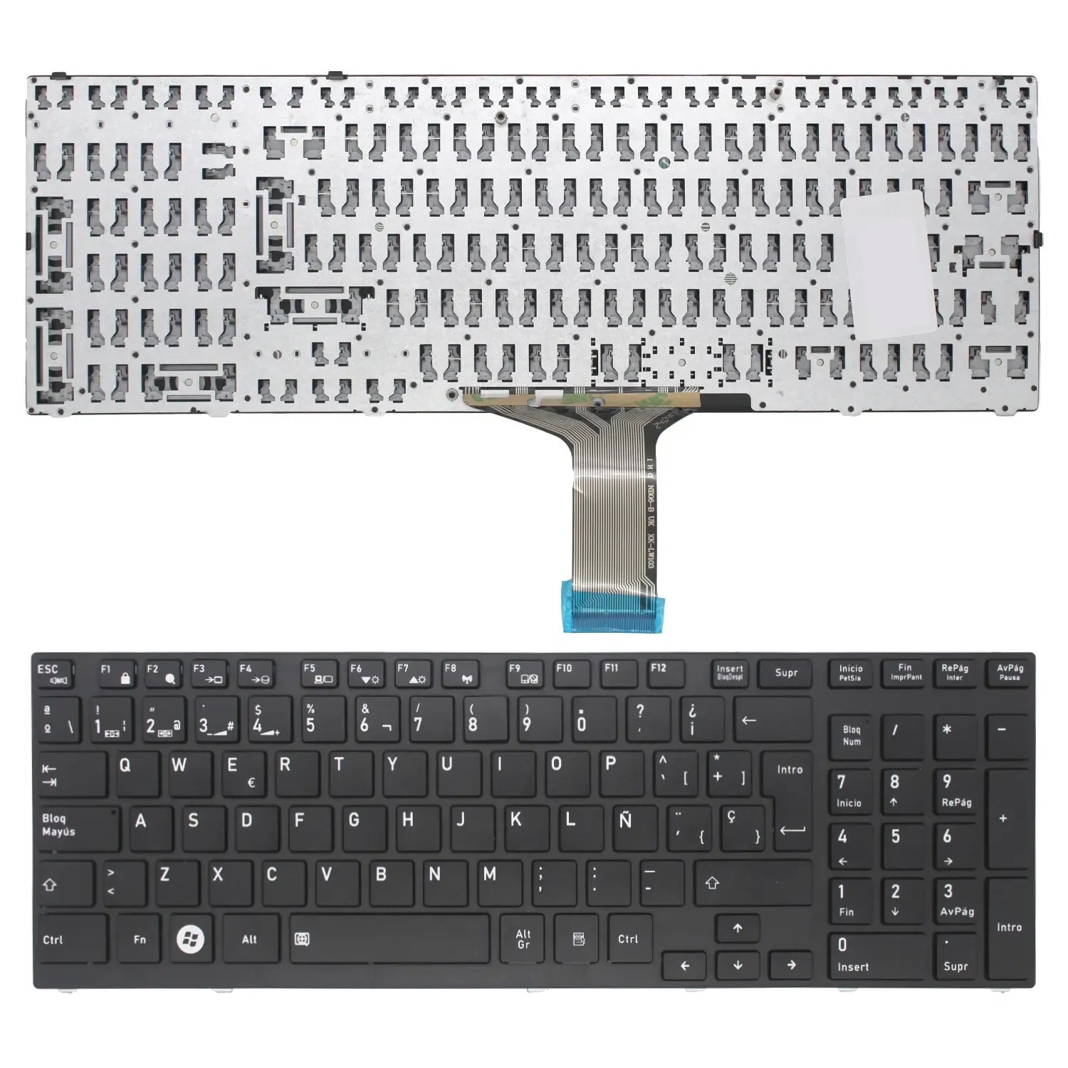 Teclado Para Portátil Toshiba Satellite P750 P750D P755 P755D Qosmio X770 X775