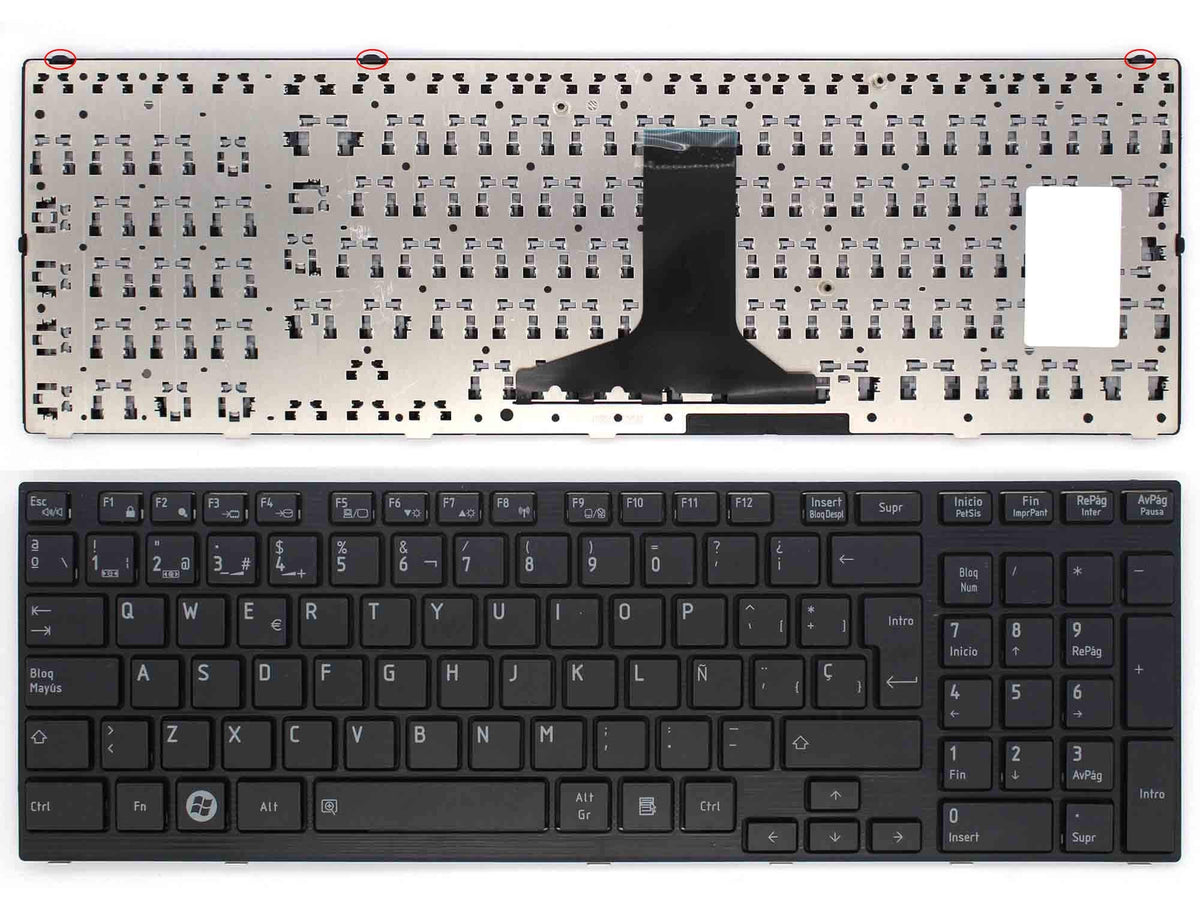 Teclado Para Portátil Toshiba Satellite A660 A665