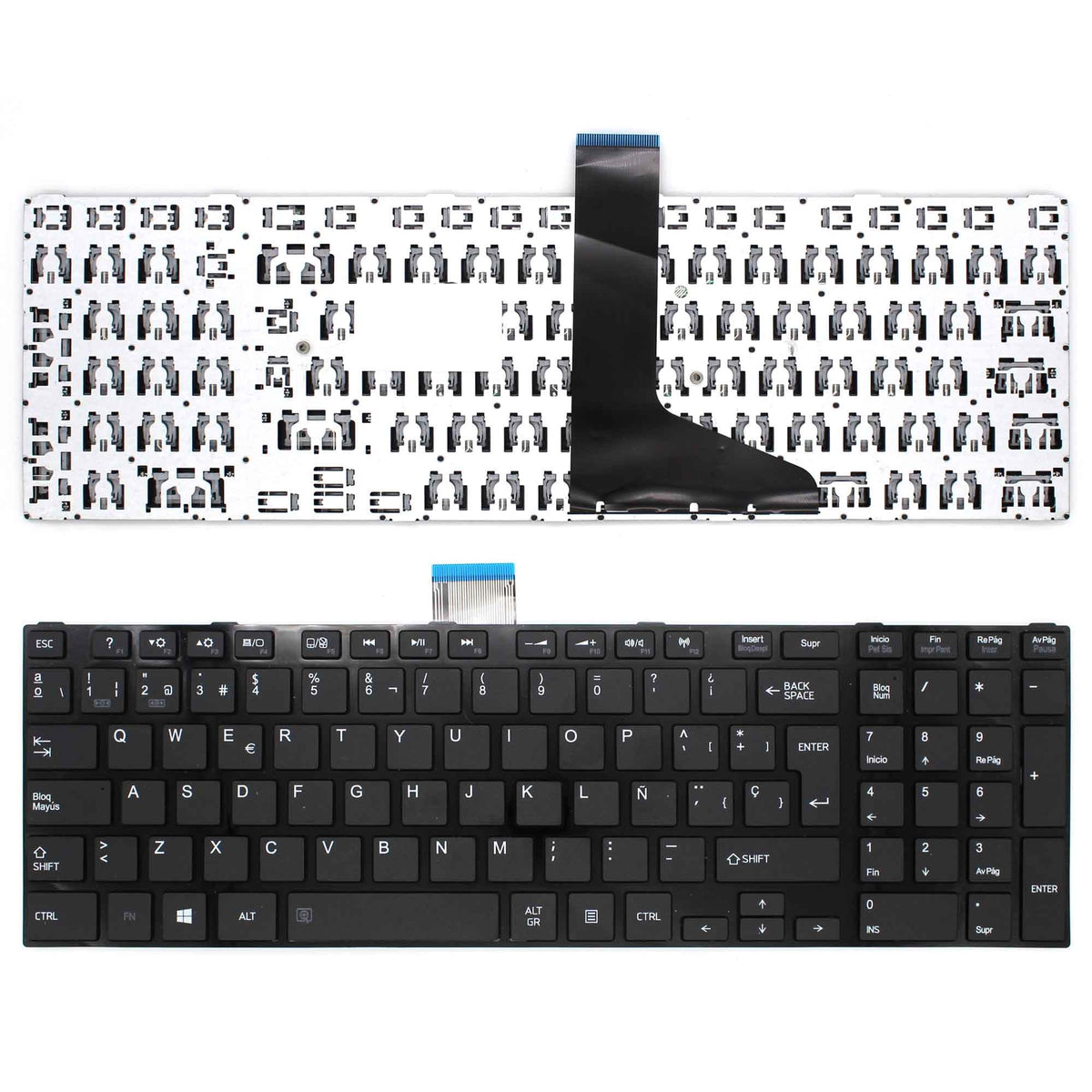 Teclado Para Portátil Toshiba Satellite C70-A C75-A Negro