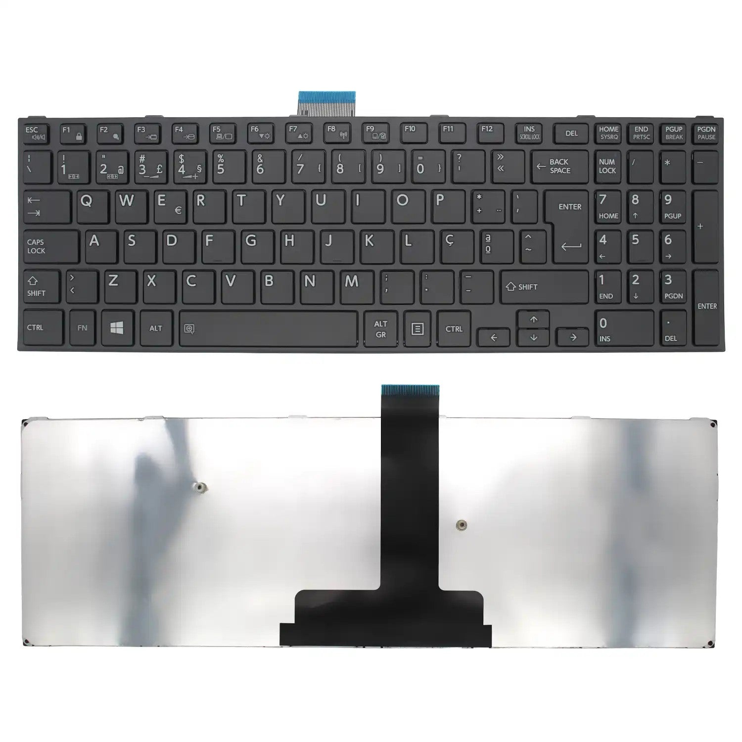 Teclado Para Portátil Toshiba Satellite Pro R50-C Tecra A50-C Z50-C A50-C1510 A50-C1520 En Portugues