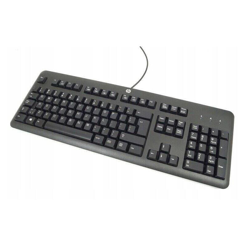 Teclado Reacondicionado Hp Ku-1156 672647 724720-071 Español (Qwerty) Negro Con Cable Usb   1 Año  De Garantia