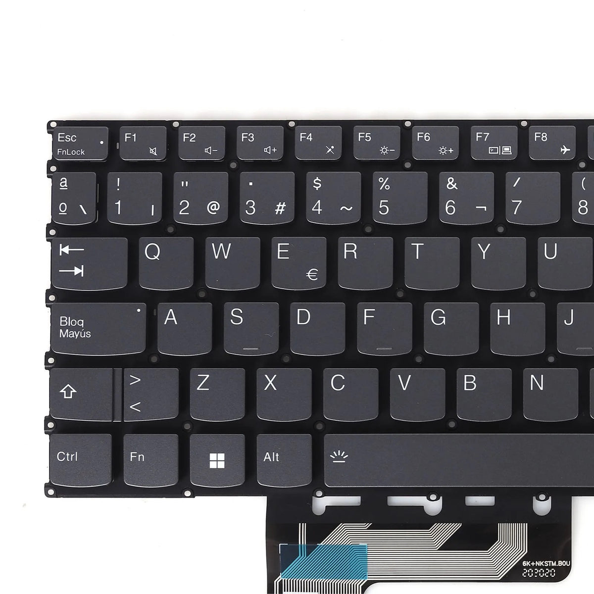 Teclado Retroiluminado Gris Para Portátil Lenovo Ideapad Gaming 3 15Arh7 9Z.Nksbc.D0S