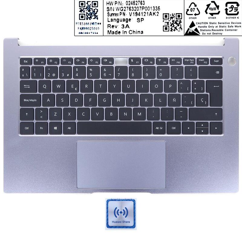 Teclado Retroiluminado Para Portátil Honor Magicbook 14 Nbb Wahp9 W29