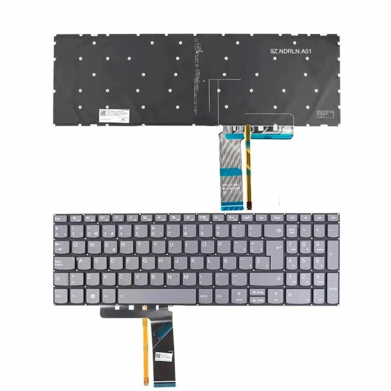 Teclado Retroiluminado Para Portátil Lenovo Sp Pc5cb Spa 9z.Ndrbn.C0s