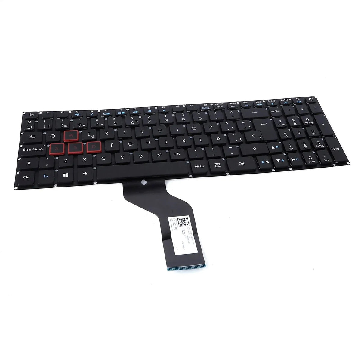 Teclado Retroiluminado Para Portátil Acer Aspire Vx15 Vx5-591 Vx5-591G