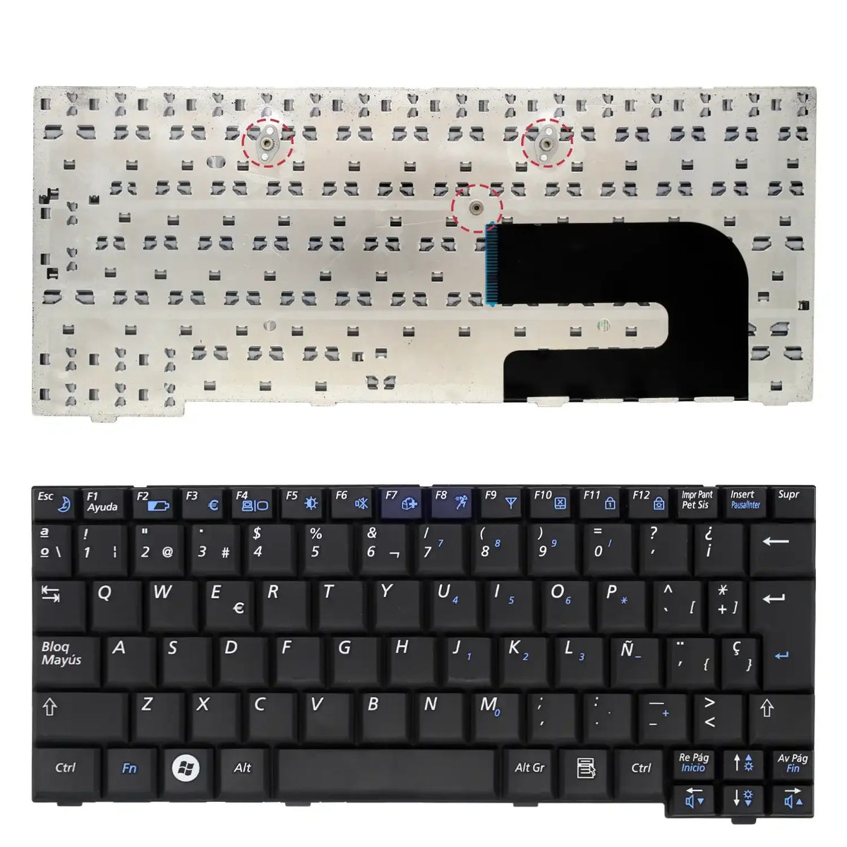 Teclado Para Portátil Samsung Nc10 Nd10 N140 N128 N130 N110 N108 N135 | V100560Dk1 Sp