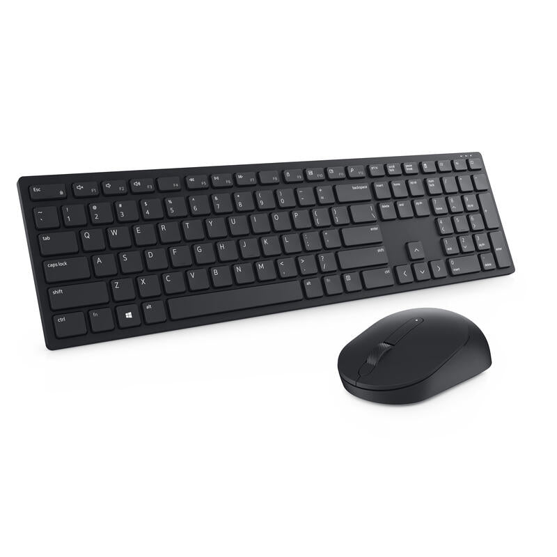 Teclado Ucranio + Ratón Dell Km5221w Rf Inalámbrico Qwerty Negro