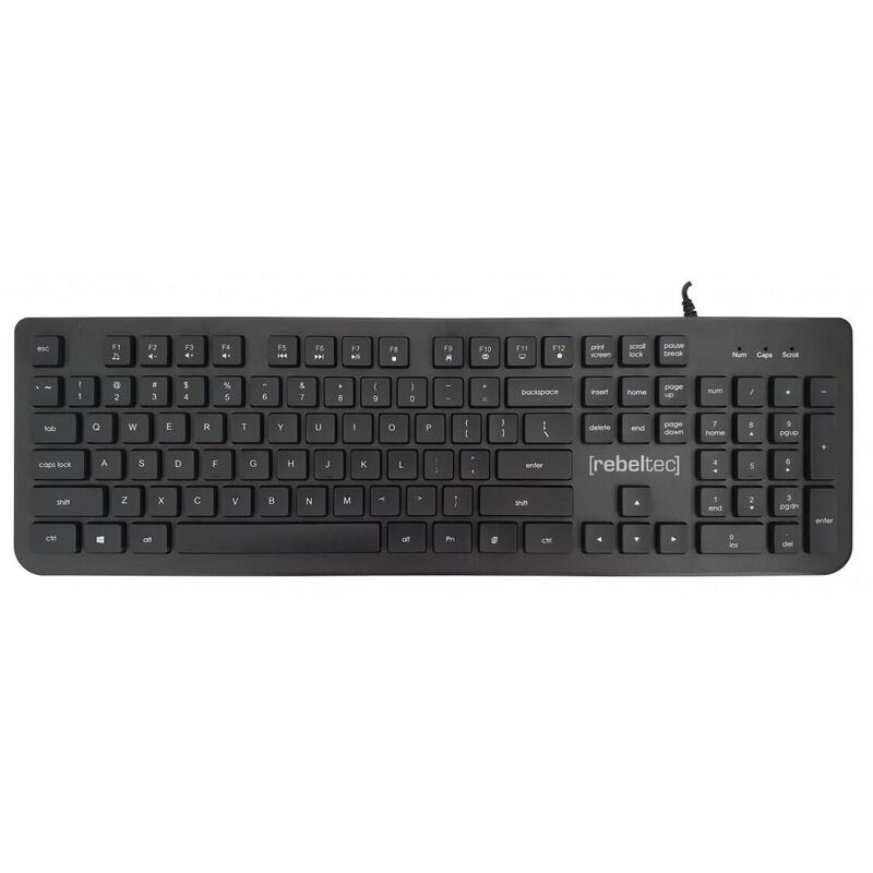Teclado Usb Full Size Solidero Funkcje Multimedialne