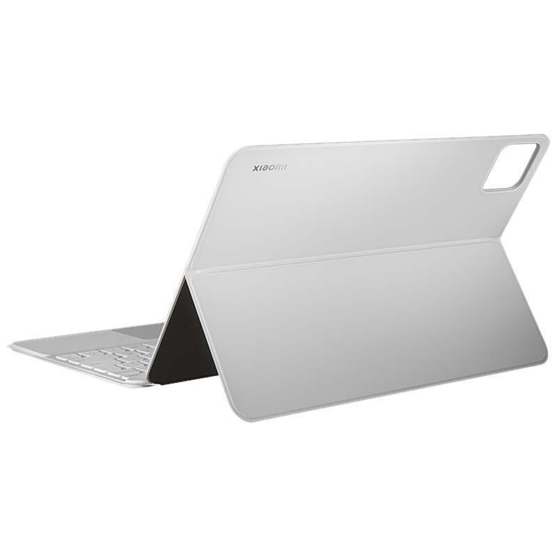 Teclado Xiaomi Pad 6s Pro 12.4 Touchpad Keyboard Con Funda Blanco