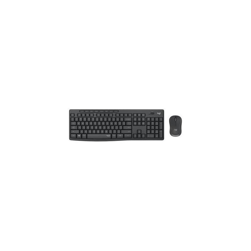 Teclado Y Mouse Logitech Wireless Mk295 Silent Color Grafito P/N:920-009870 Portugues
