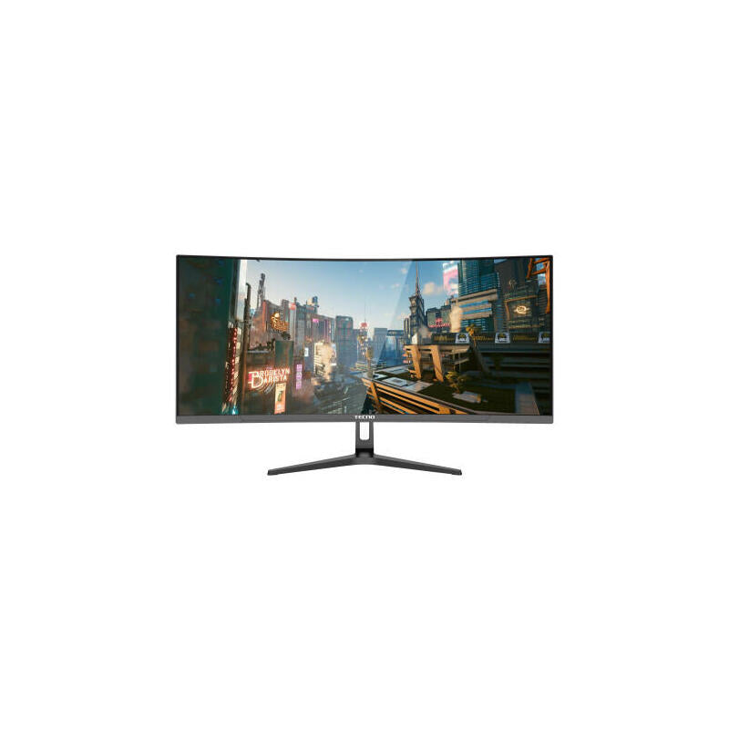 Tecno Megaview Gt Axs34mk1 34inch Gaming Wqhd 180hz, 1ms, Curved