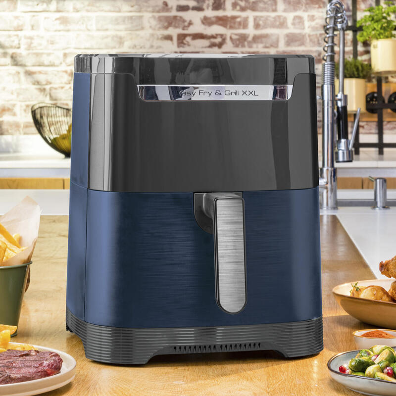 Tefal Ey8014 Easy Fry And Grill Xxl, Blue