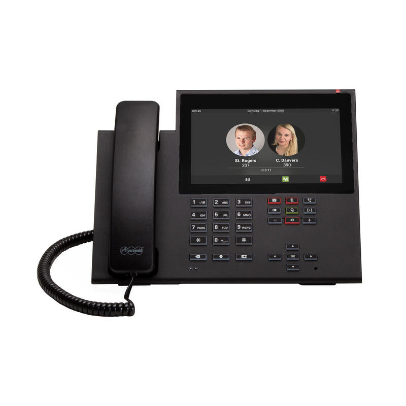Teléfono Auerswald Comfortel D-600 Negro