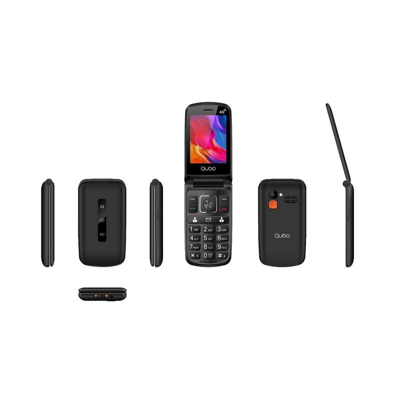 Teléfono Qubo P-210nw 2,88 4g Negro