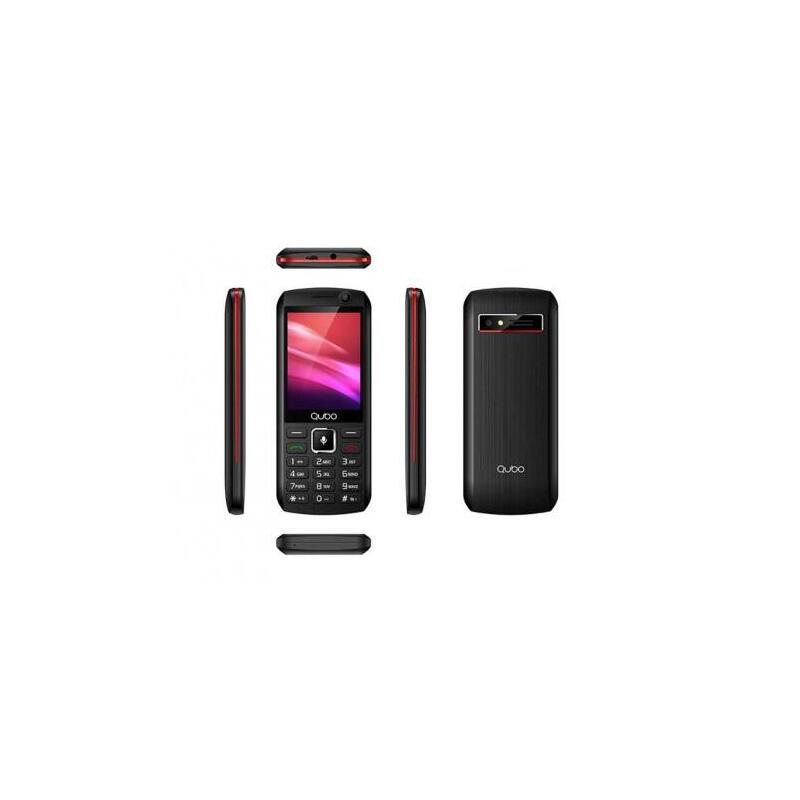 Teléfono Qubo P280 2,8" 4g Kaios Negro