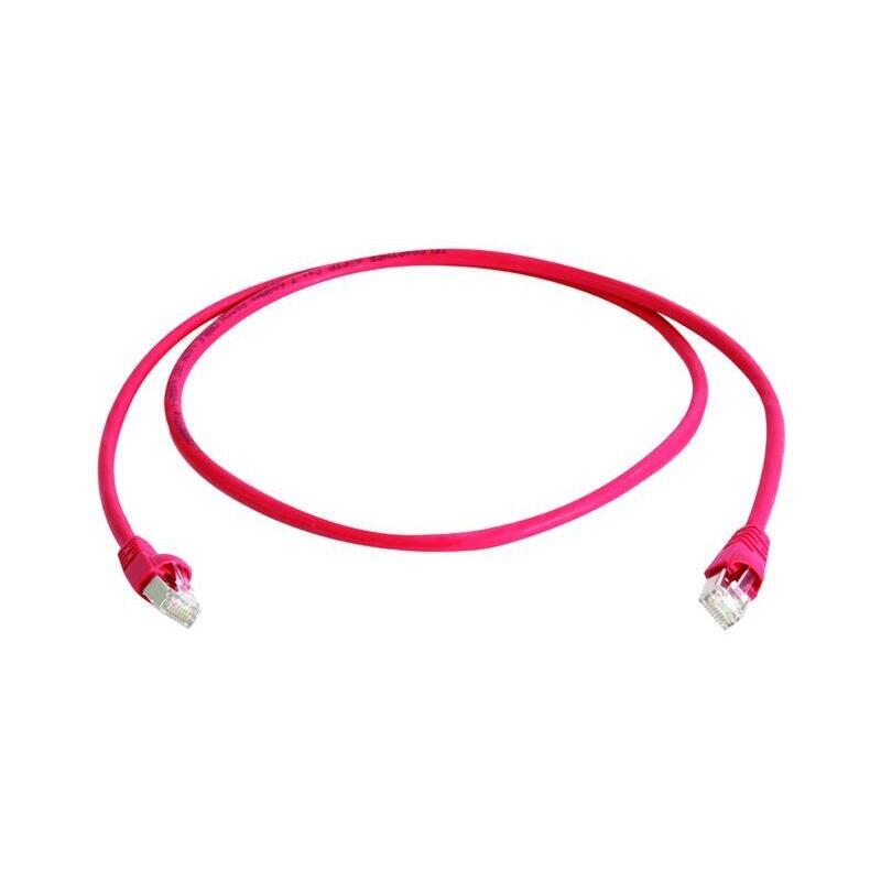 Telegärtner Cable De Red Sftp Cat 6a Rojo 1,0m