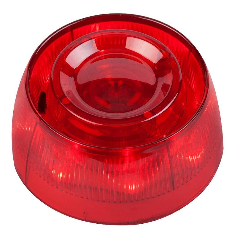 Teletek Sensoiris-Ws Sirena Con Flash. Color Rojo. Requiere Base Standard No Incluida