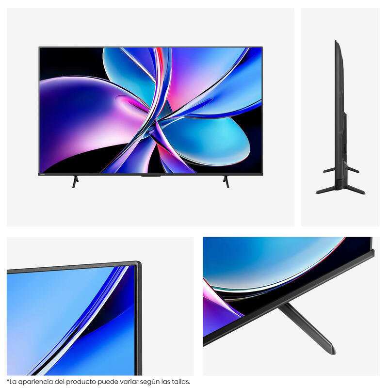 Televisor Hisense E7q Pro 75e7q Pro 75" 4k Ultra Hd Smart Tv Wifi Negro 385 Cd / M²