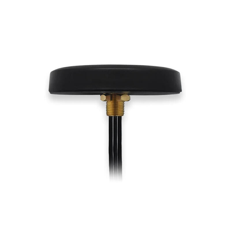 Teltonika Combo Siso Mobile/Gnss/Wi-Fi Antena Sma De Techo Negra, Antena Combinada Para Comunicaciones Móviles, Wi-Fi Y Gnss (Gps) Pr1kcs28