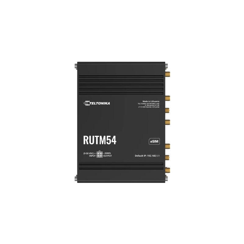 Teltonika Rutm54, Router Wifi Móvil Negro Rutm54000200