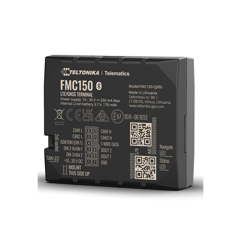 Teltonika · Tracker Gps · Fmc150 · Fahrzeug · Lte/Gsm/Gnss/Ble 4.0