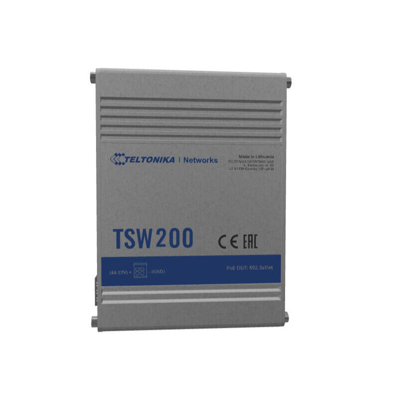 Teltonika Tsw200 8 Port Poe+ Gigabit Ethernet + 2 Sfp-Ports Switch