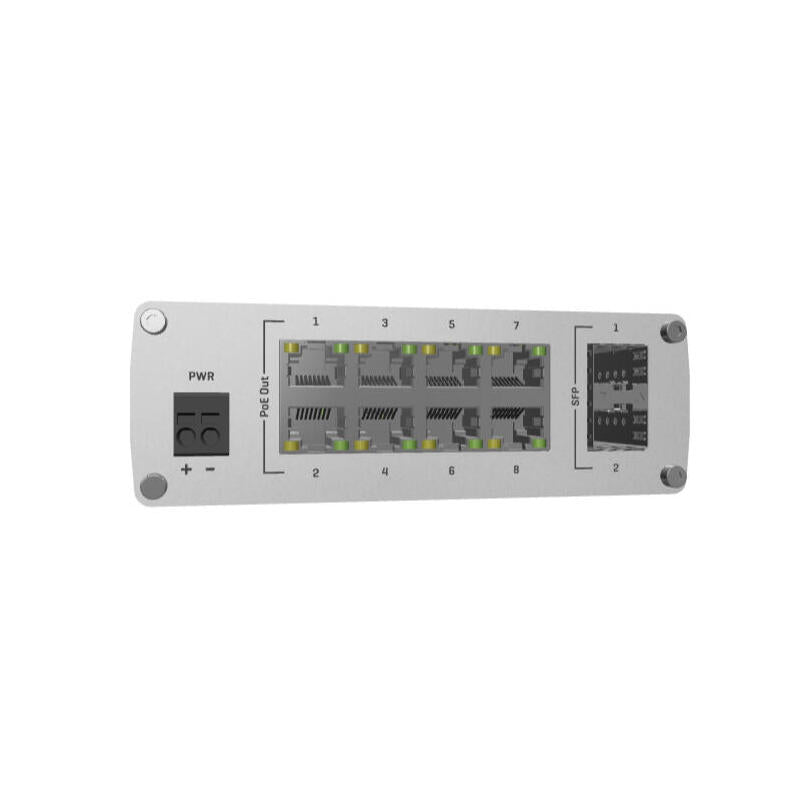 Teltonika Tsw200 8 Port Poe+ Gigabit Ethernet + 2 Sfp-Ports Switch