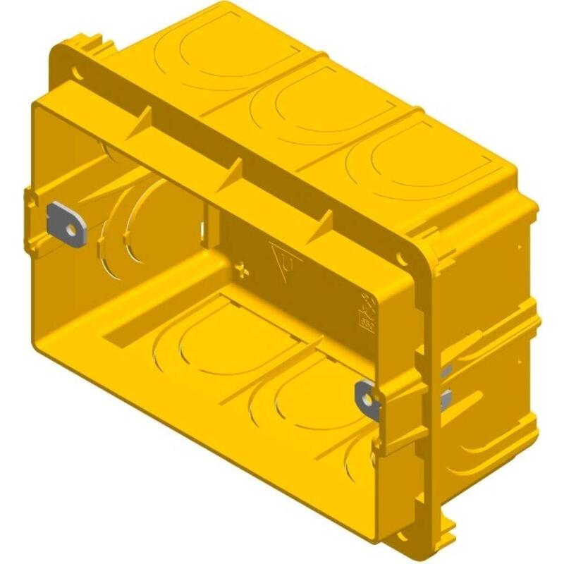 Tem Serie Empotrado Tomas Rectangular Box For Brickpm3